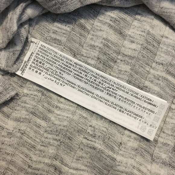 NWT Mango Ribbed Cotton Blend Half Sleeve Shirt - Picture 9 of 10